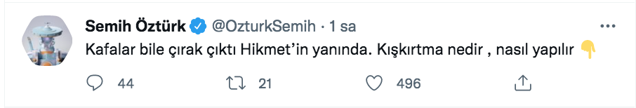 semih ozturk ten olay hikmet tugsuz avatar atakan gerginlik yorumu